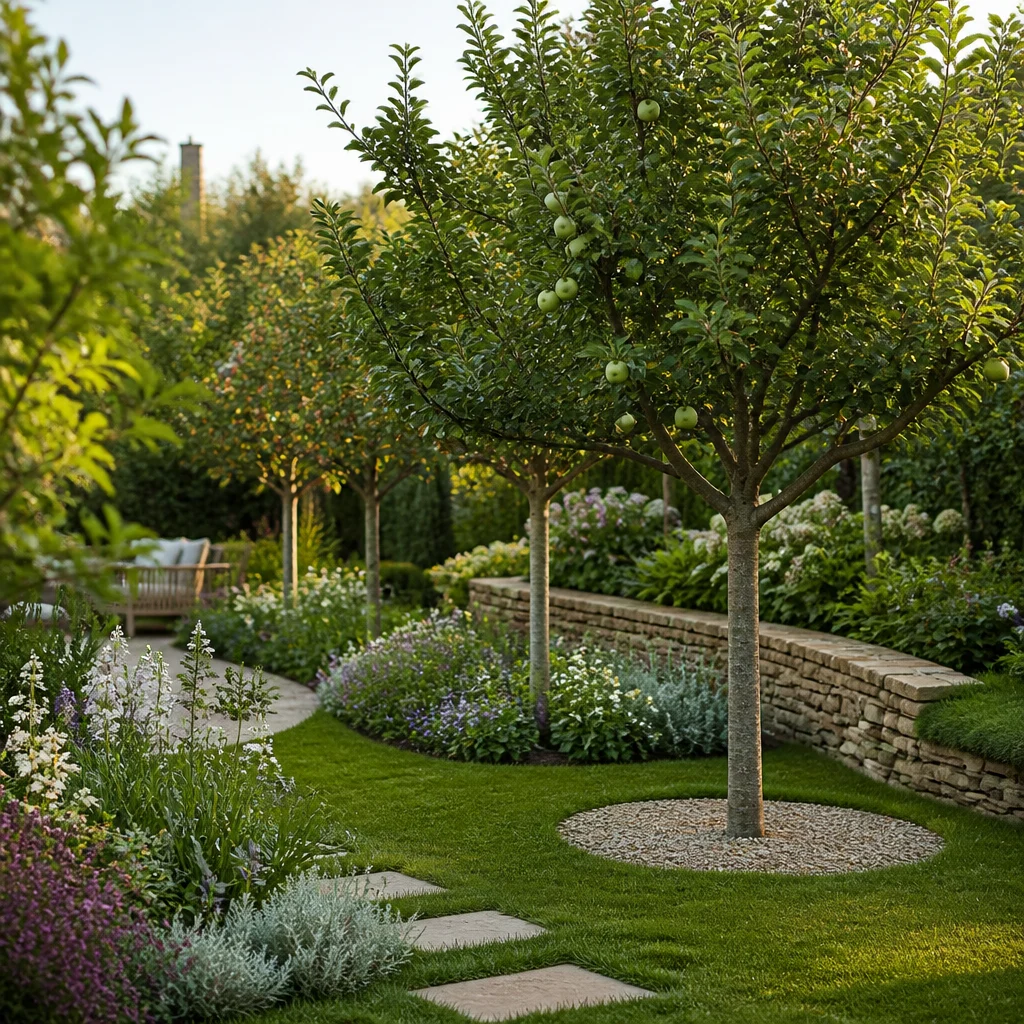Ландшафтный дизайн и плодовые деревья: как интегрировать их красиво